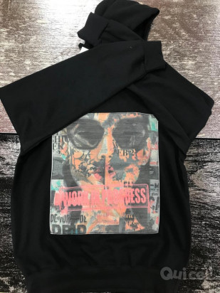 FELPA CON CAPPUCCIO SENZA MARSUPIO foto-10186