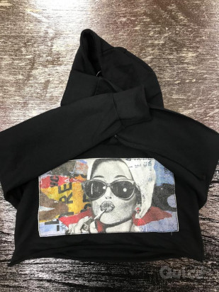 FELPA CORTA DONNA foto-10188