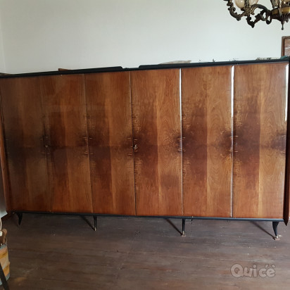 Armadio sei ante in noce foto-10517