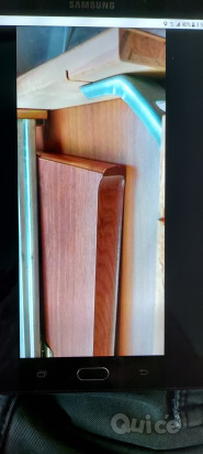 TAVOLO ALLUNGABILE IN LEGNO MASSICCIO 1.40X0,80 ALLUNGABILE DI ALTRI 40 CM  foto-66570