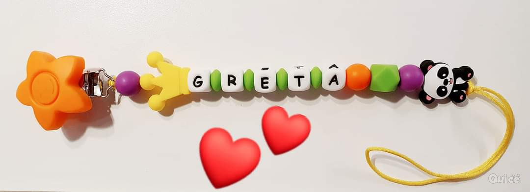 Catenella portaciuccio in silicone foto-70549