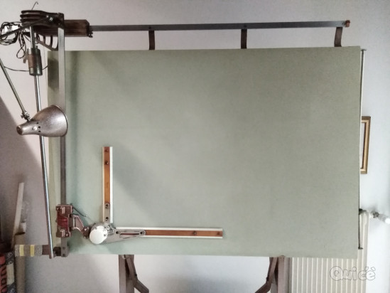Tavolo da disegno BIEFFE con tecnigrafo ZUCOR foto-13150