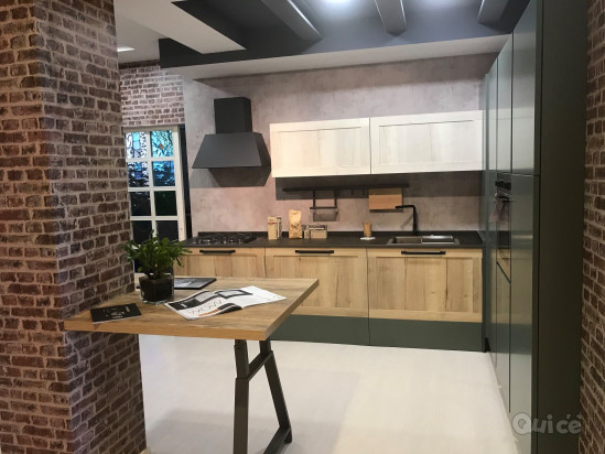 Cucina Regina stile industriale foto-13829