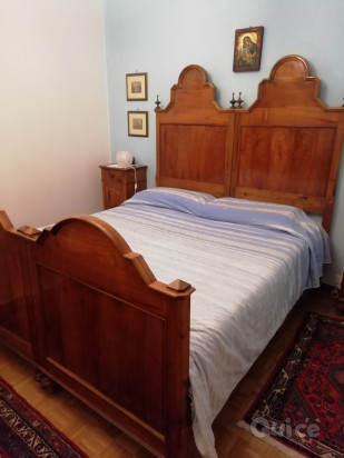 Letto '800 in ciliegio foto-128996