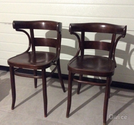 Coppia sedie stile viennese foto-18595