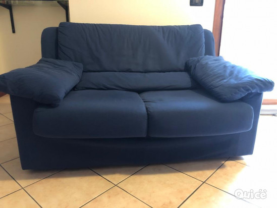 Divano in tessuto a due posti foto-145400