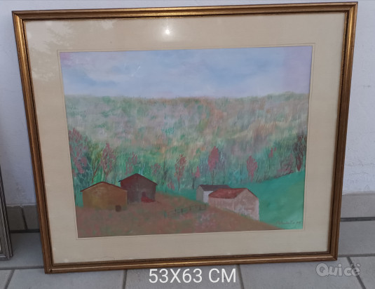 Quadri paesaggi e fiori artista locale  foto-19912