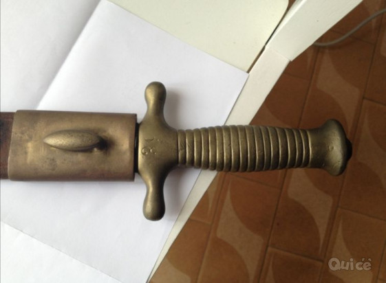 DAGA PIEMONTESE  DEL REGNO D'ITALIA DEL 1859, COMPLETA DI FODERO.  foto-178266