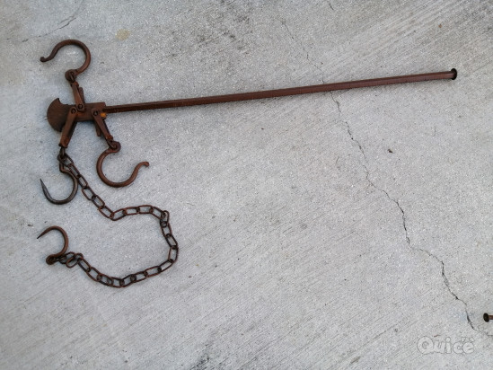 Bilancia stadera grande antica foto-26101