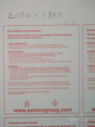 Policarbonato compatto da 4 mm bronzato  foto-29721