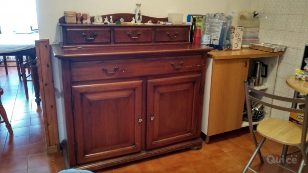 Mobilio sala da pranzo in stile arte povera in buone condizioni foto-284691