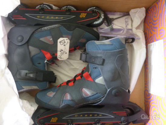 vendo pattini in linea V0 2 originali Canadesi mai usati, completi di garanzia foto-288269