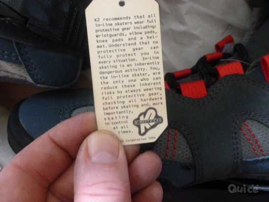 vendo pattini in linea V0 2 originali Canadesi mai usati, completi di garanzia foto-288266