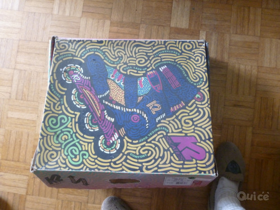 vendo pattini in linea V0 2 originali Canadesi mai usati, completi di garanzia foto-288268