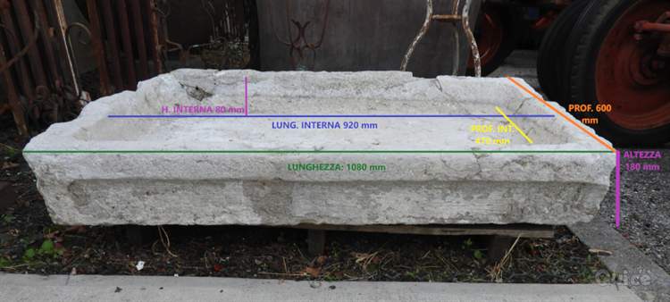 SECCHIAIO / LAVANDINO IN PIETRA foto-330595