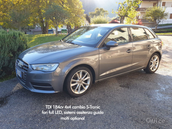 Audi A3 Sportback, TDI 184cv, 4x4, S-Tronic foto-38303