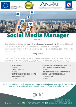 Corso di formazione in Social Media Manager foto-39555