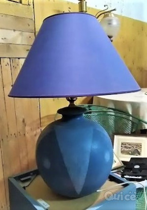 LAMPADA BLU DA TAVOLA foto-39607