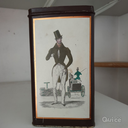 SCATOLA LATTA VINTAGE CIOCCOLATO FELETTI foto-349593