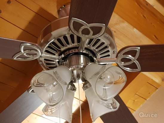 Ventilatore da soffitto cinque pale foto-350038