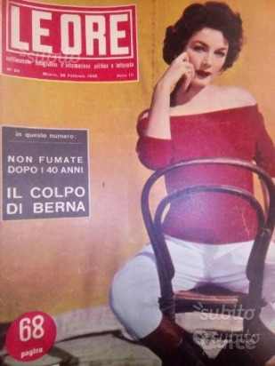 Riviste LE ORE del 1953/54/55 foto-41639