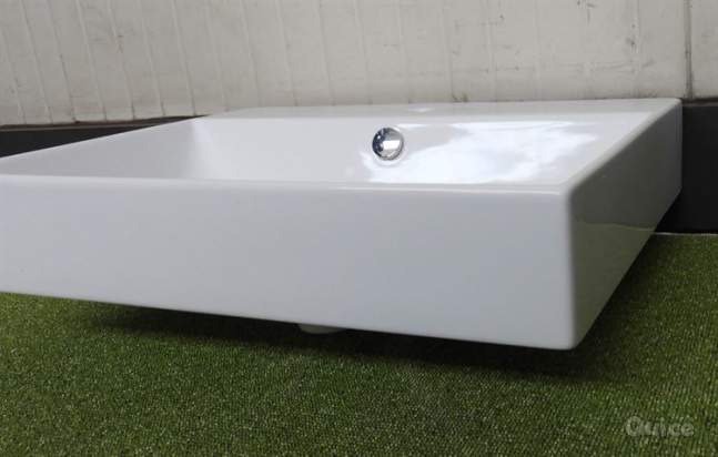 Lavabo - lavandino semi incasso in ceramica foto-360153