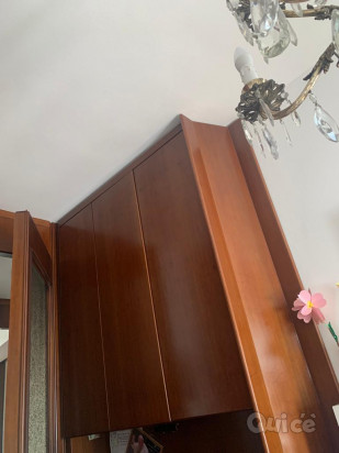 Coppia di armadi libreria in legno massello foto-367792