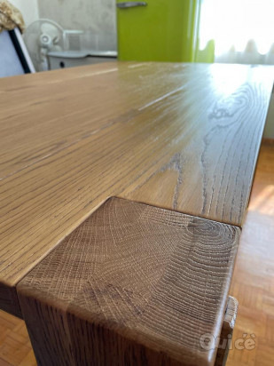 TAVOLO LEGNO MASSELLO ALLUNGABILE  foto-43205