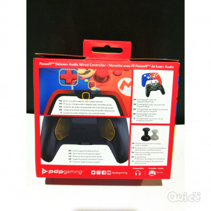 Controller Cablato Nintendo SWITCH Super Mario PDP - Faceoff Wired  foto-382624