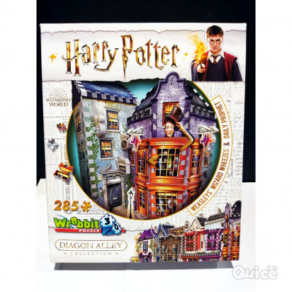 HARRY POTTER Wrebbit 3D Puzzle 285 pz Weasleys' wizard Wheezes & Daily Prophet foto-44923