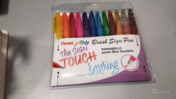 Pentel Brush Sign Pen, pennarelli con punta flessibile   foto-384702
