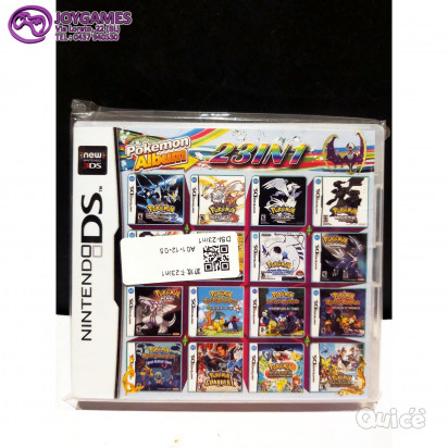 CARTUCCIA MULTIGIOCO 23 IN 1 POKÉMON - NINTENDO DS/3DS/2DS foto-45181