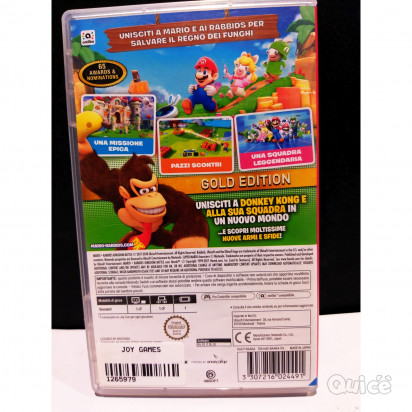 MARIO + RABBIDS KINGDOM BATTLE - Nintendo SWITCH - USATO  foto-386811