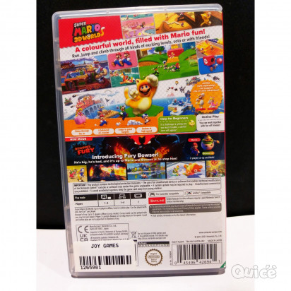 SUPER MARIO 3D WORLD + BOWSER'S FURY - Nintendo SWITCH - USATO  foto-386812