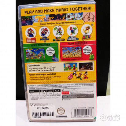 Super Mario Maker 2 - Nintendo SWITCH - USATO  foto-386813