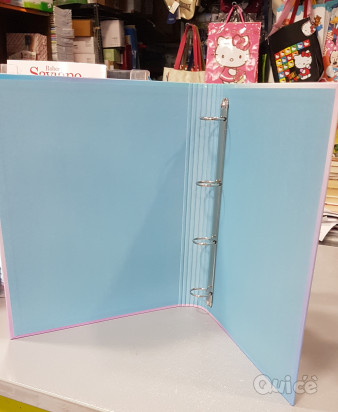 15% SCONTO CARTELLINE AD ANELLI TINTA UNITA  EURO 3,35 INVECE DI 3,94 foto-392076