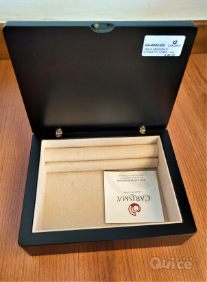 PORTAGIOIE LEGNO NERO LUCIDO TRAMA COCCODRILLO  foto-47998