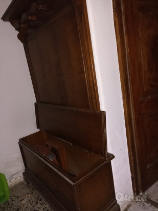 Cassapanca con attaccapanni foto-425460