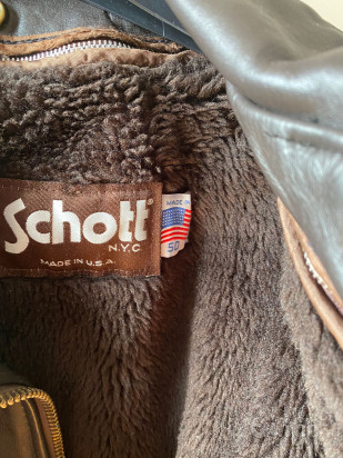 GIUBBOTTO IN PELLE SCHOTT "Originale" foto-430527