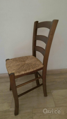 4 Sedie nuove mod. Venezia tinta noce foto-33035