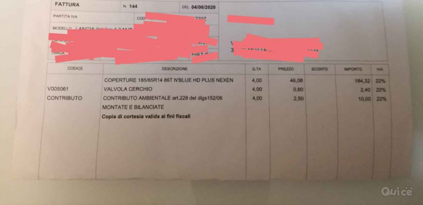 Treno di gomme Nexen 185/65R14 hd plus 86T foto-8098