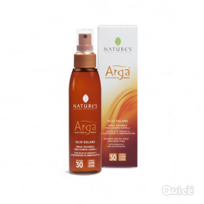 ARGA' SOLARE - OLIO INVISIBILE SOLARE SPRAY CON ACCELERATORE ABBRONZATURA foto-46403