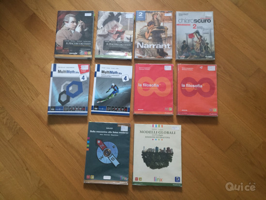 libri scolastici liceo Marconi foto-50482