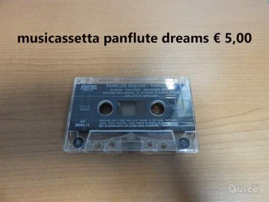Musicassetta Panflute Dreams - Takillakta foto-9392