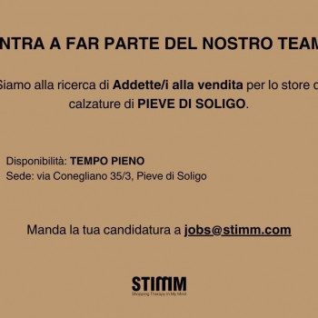 Addetta/o alla vendita 