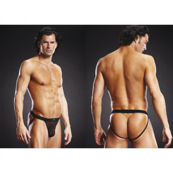 Blue Line Jock Strap nero