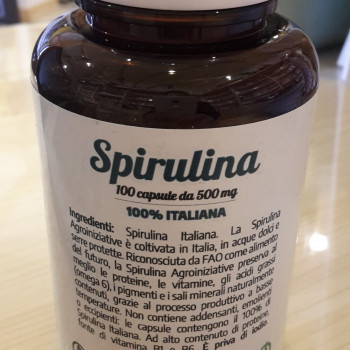 Spirulina capsule