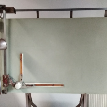 Tavolo da disegno BIEFFE con tecnigrafo ZUCOR
