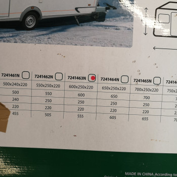 Cover caravan