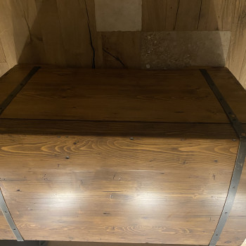 Baule legno ristrutturato 